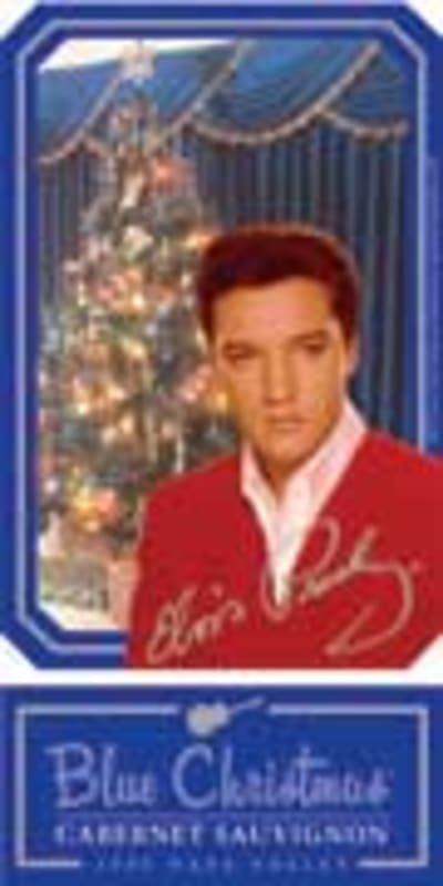 Graceland Cellars Blue Christmas Napa Cabernet Sauvignon 2002 Front Label