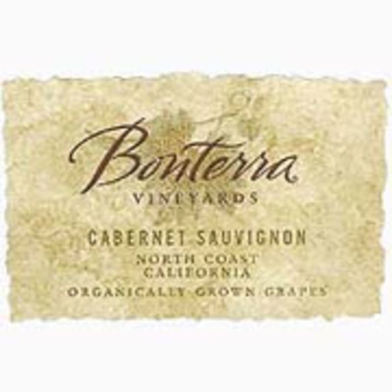 Bonterra Organically Grown Cabernet Sauvignon 2001 Front Label