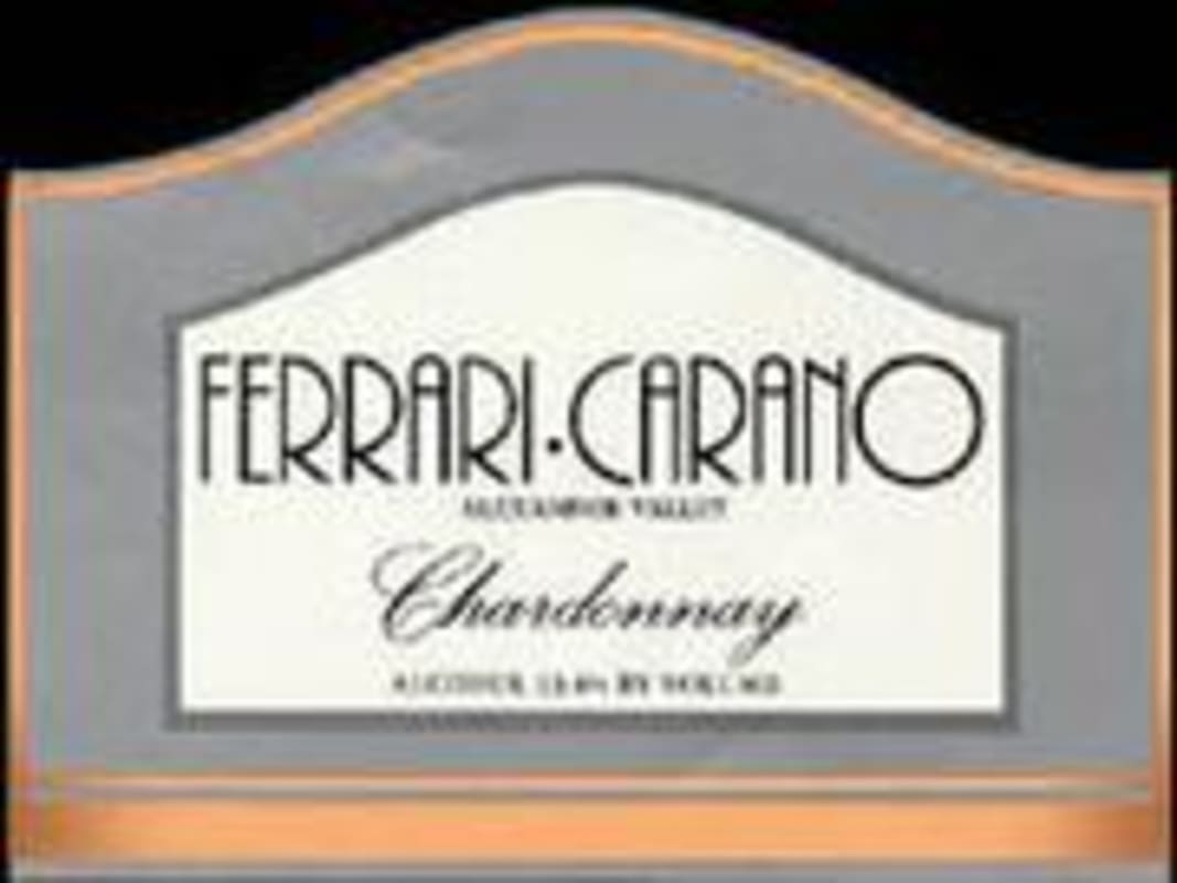Ferrari-Carano Chardonnay 1997 Front Label