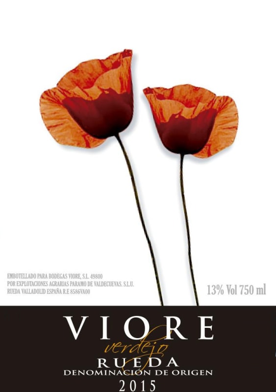 Bodegas Riojanas Viore Verdejo 2015 Front Label