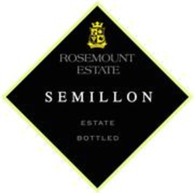 Rosemount Diamond Semillon 1997 Front Label