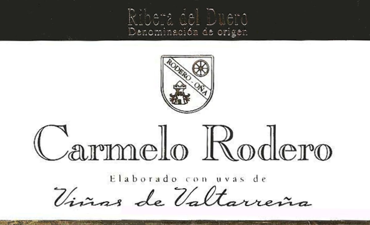 Carmelo Rodero Vinas de Valtarrena 2003 Front Label