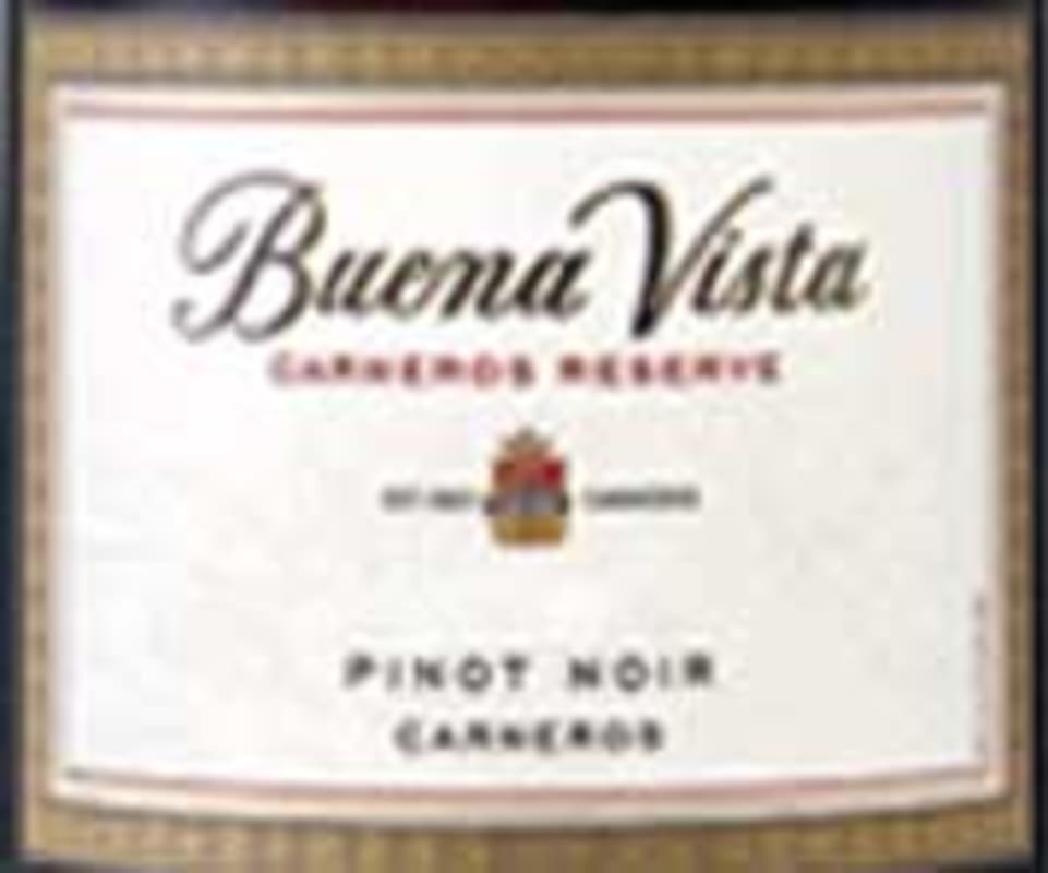 Buena Vista Carneros Pinot Noir 2002 Front Label