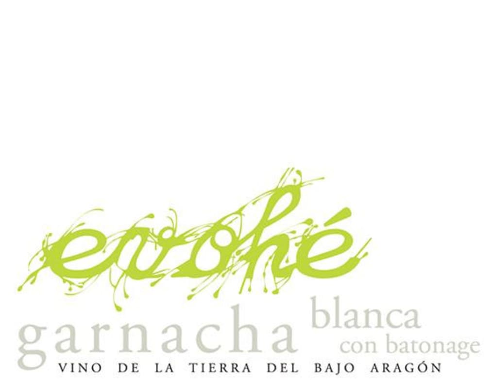 Bodegas Sierra de Guara Evohe Garnacha Blanca Con Batonage 2014 Front Label