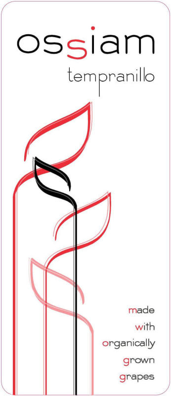 Sierra Norte Ossiam Tempranillo 2014 Front Label
