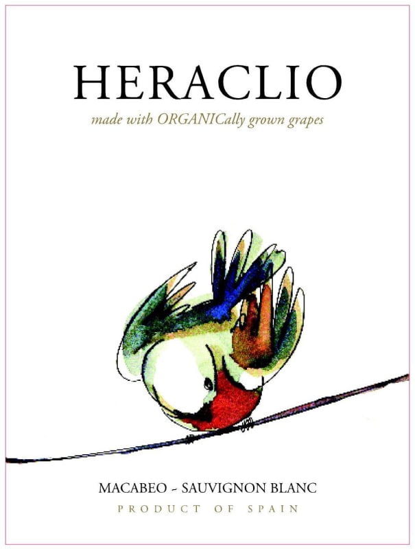 Sierra Norte Heraclio Blanco 2014 Front Label