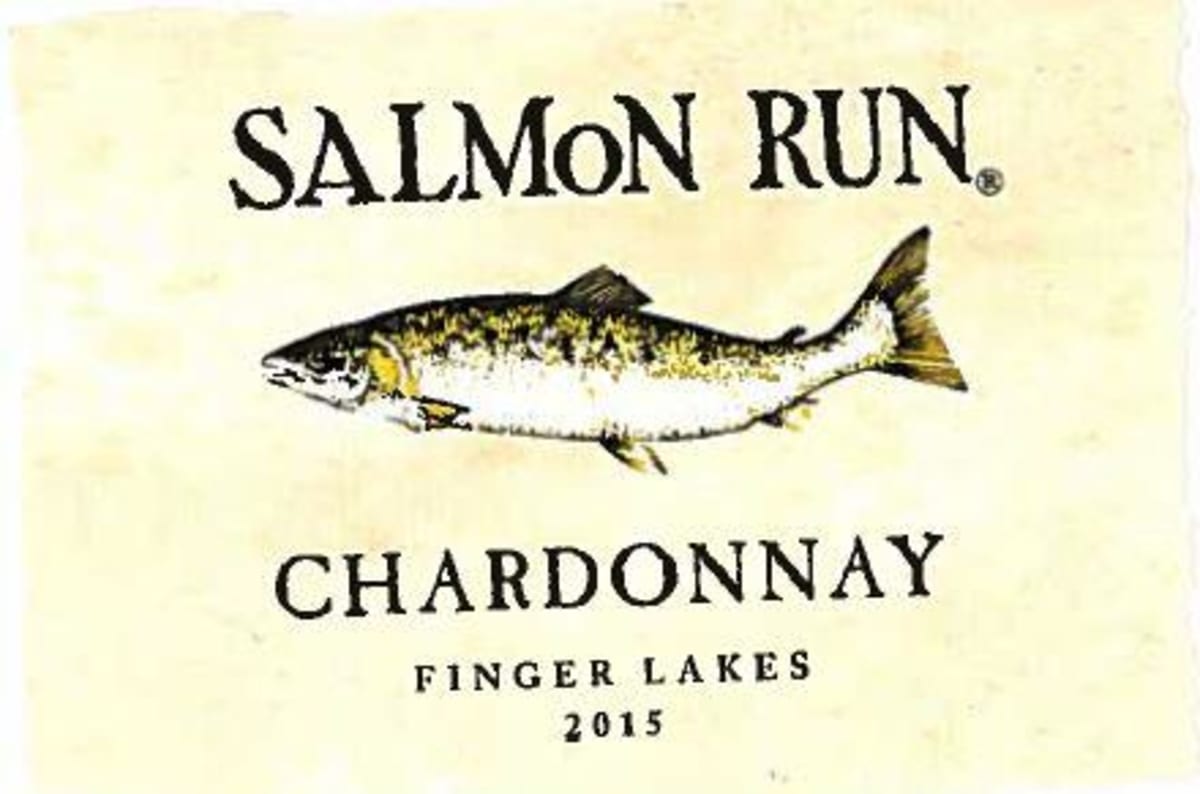 Dr. Konstantin Frank Salmon Run Chardonnay 2015 Front Label