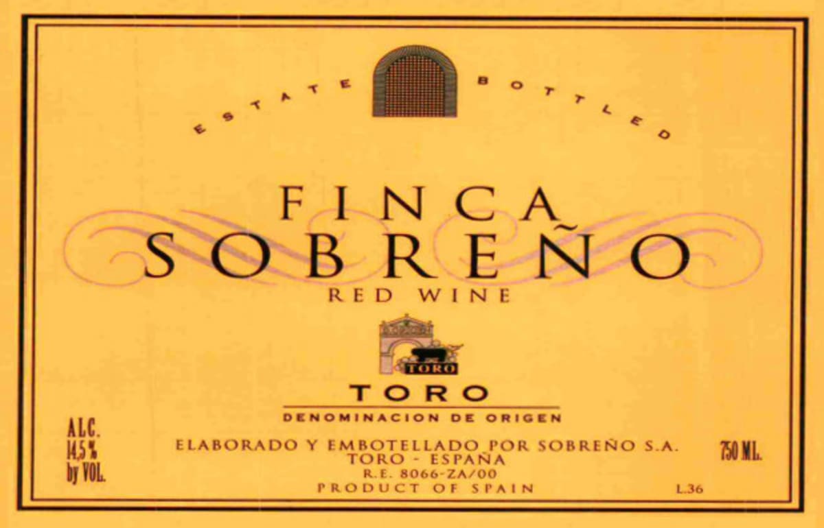 Finca Sobreno Ecologico 2007 Front Label