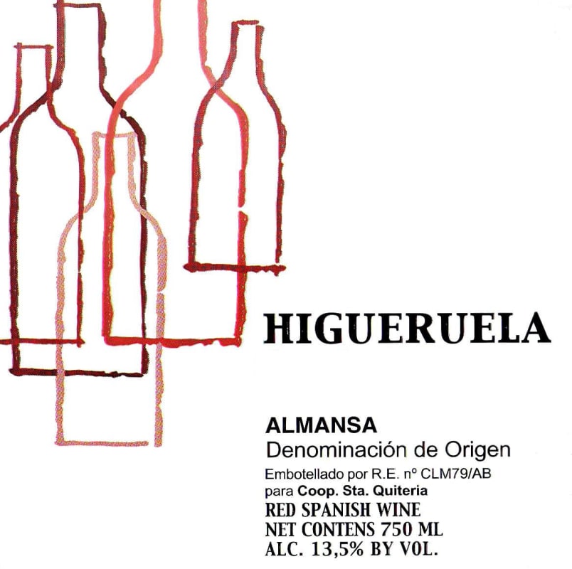 * Higueruela 2008 Front Label