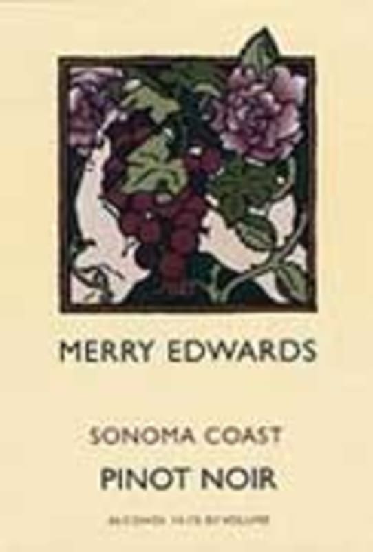 Merry Edwards Sonoma Coast Pinot Noir 2001 Front Label