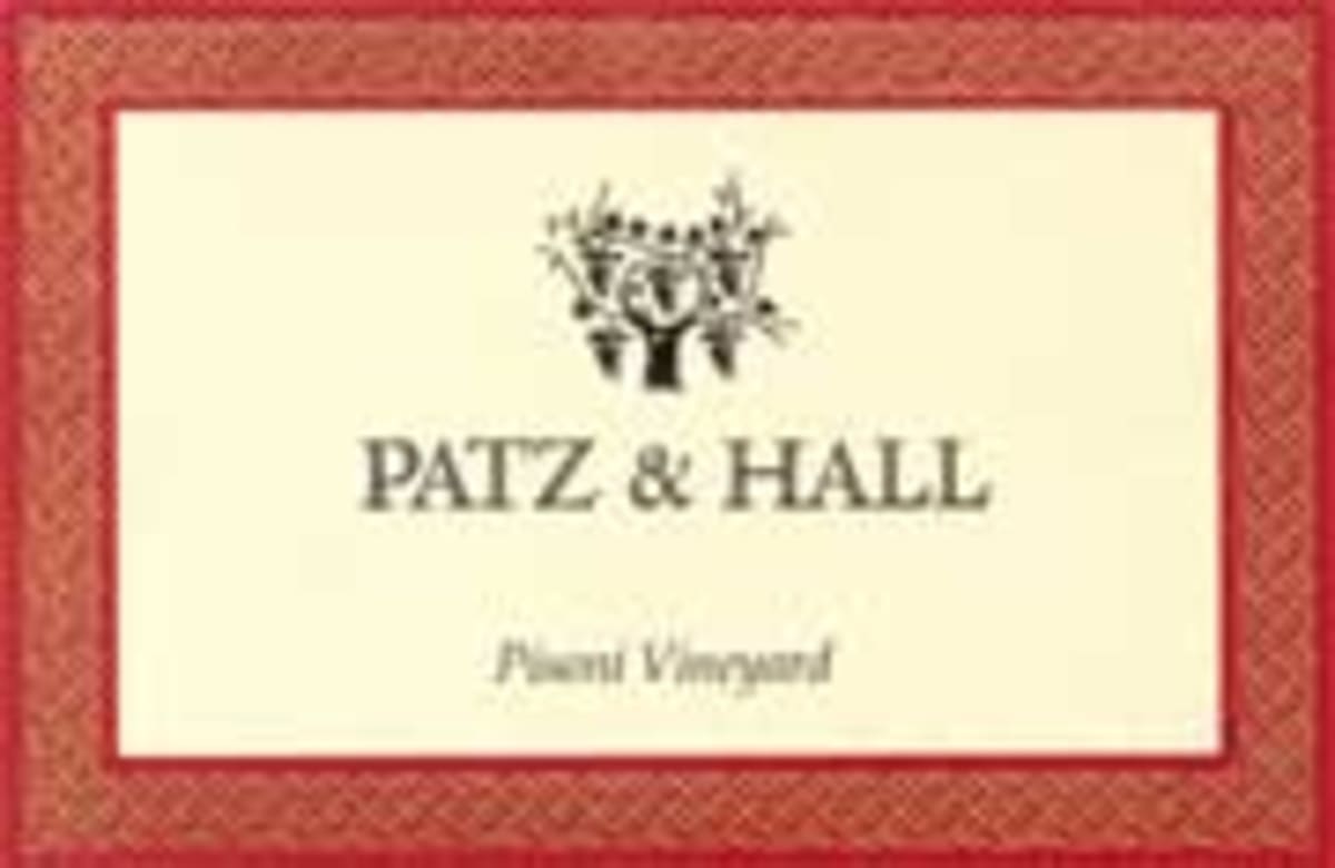 Patz & Hall Pisoni Vineyard Pinot Noir 2002 Front Label