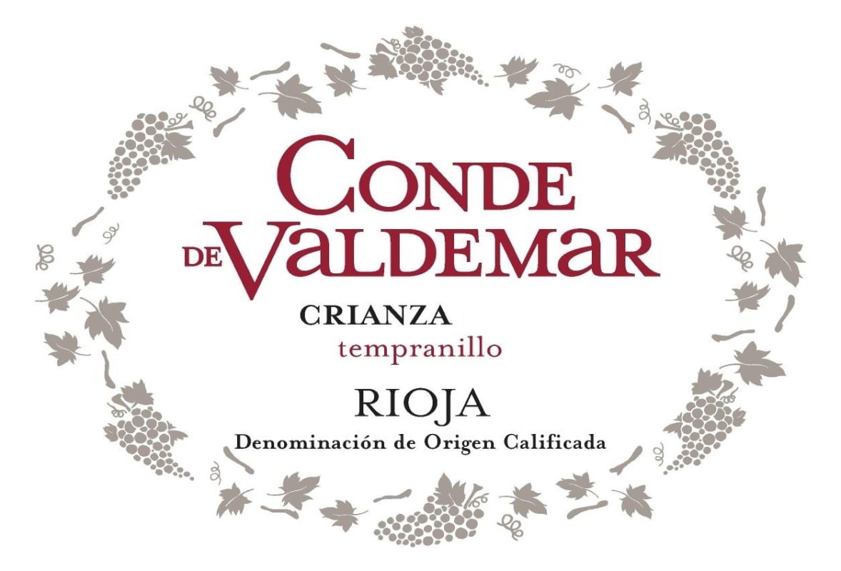 Bodegas Valdemar Conde de Valdemar Crianza 2013 Front Label