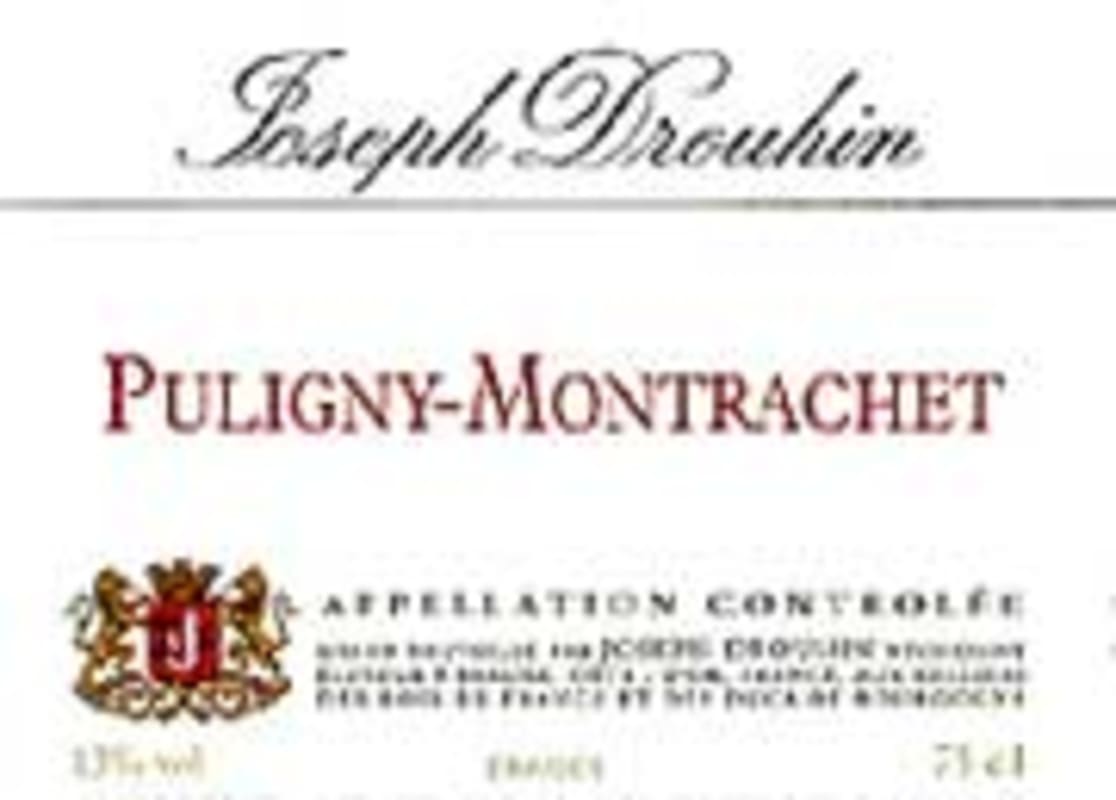Joseph Drouhin Puligny-Montrachet 2002 Front Label