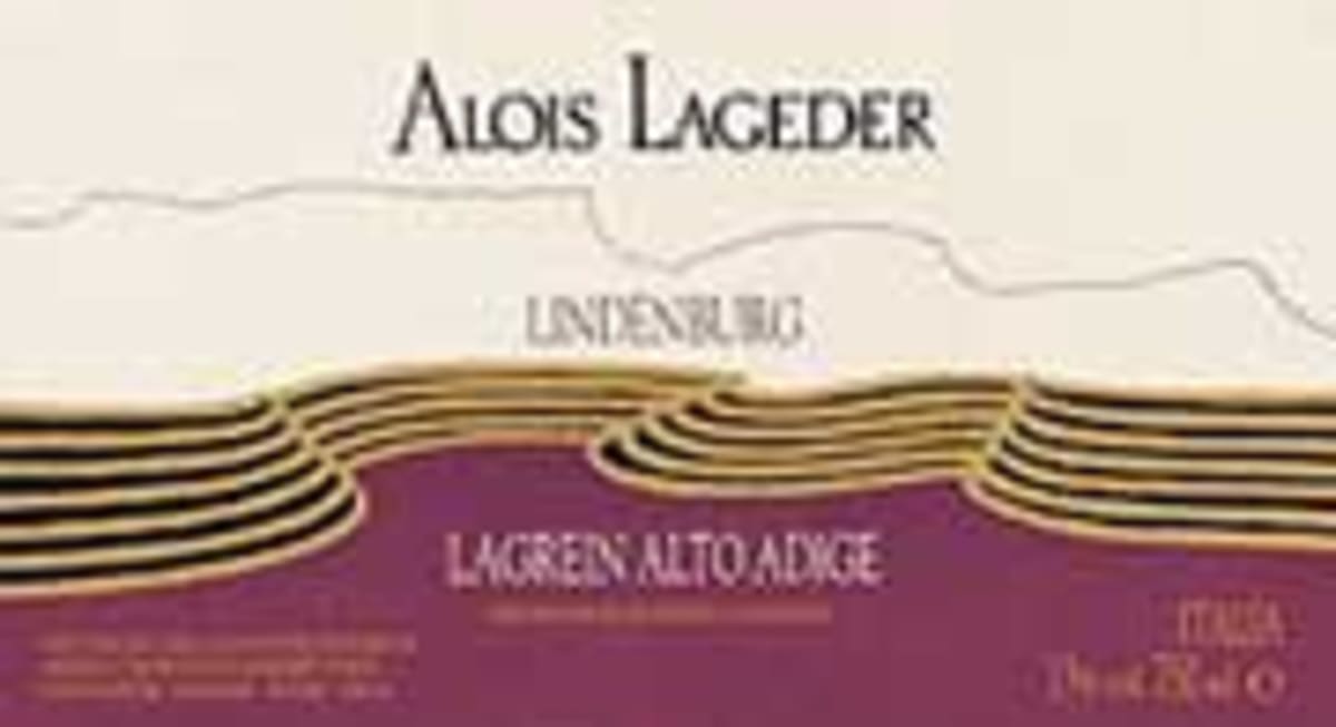 Alois Lageder Lindenburg Lagrein 1999 Front Label