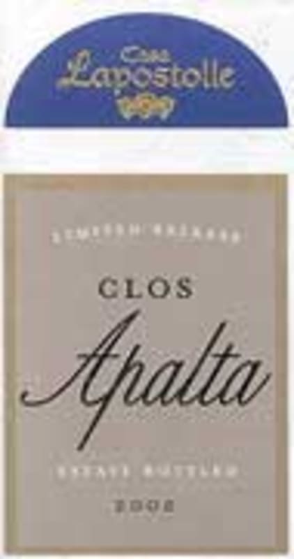 Clos Apalta 2002 Front Label