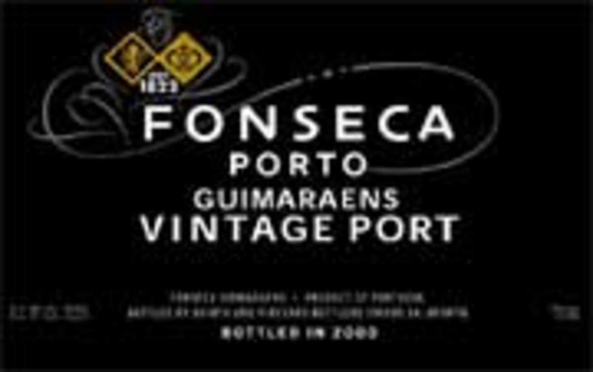 Fonseca Guimaraens Port 2001 Front Label