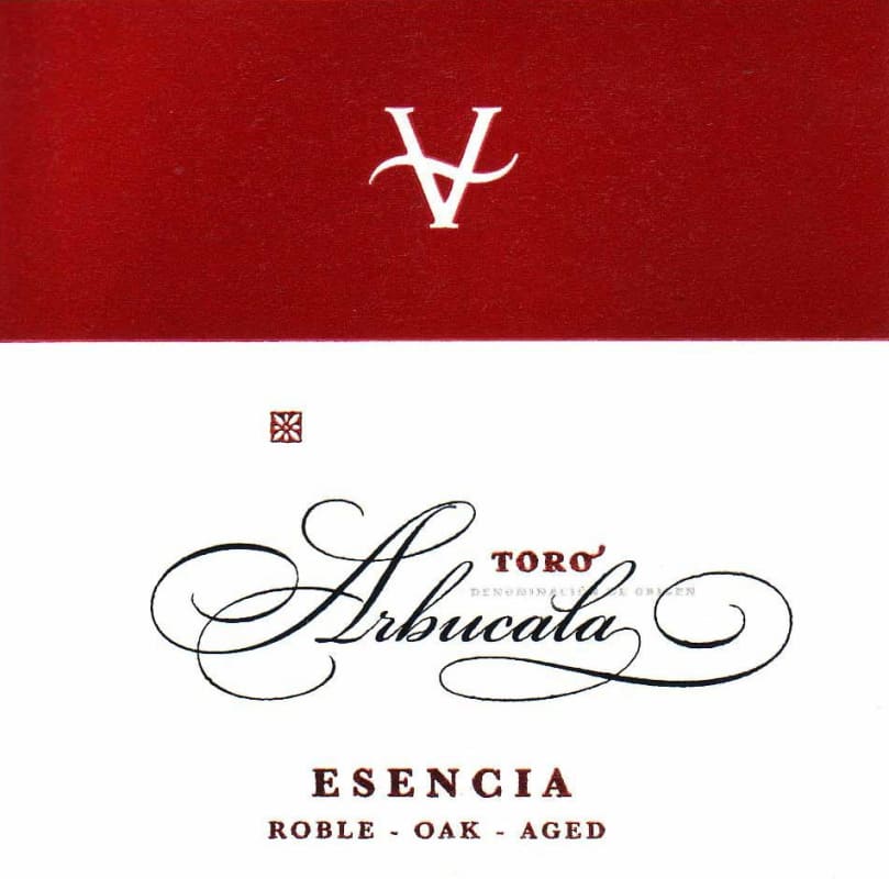 Valduero Arbucala Esencia Roble 2012 Front Label