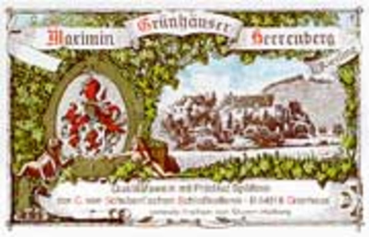 Maximin Grunhaus Herrenberg Riesling Auslese 2002 Front Label