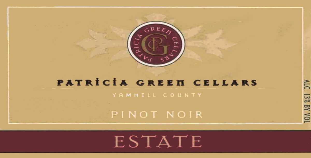 Patricia Green Estate Pinot Noir 2005 Front Label