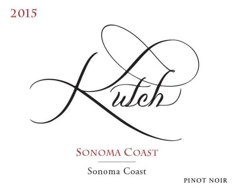 Kutch Wines Pinot Noir 2015 Front Label