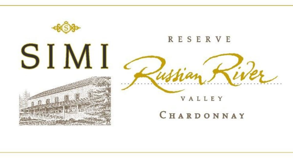 Simi Reserve Chardonnay 2014 Front Label