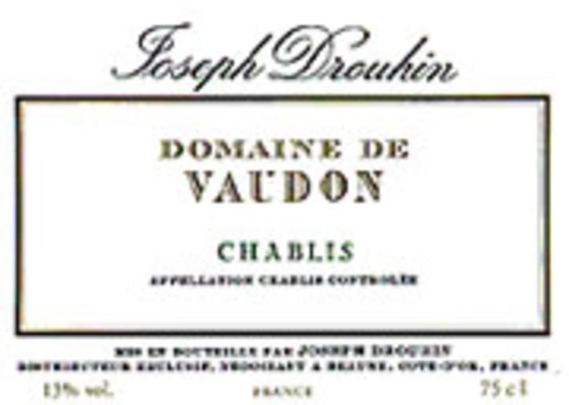Domaine Drouhin Vaudon Chablis 2003 Front Label