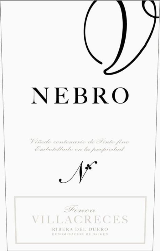 Finca Villacreces Nebro 2005 Front Label