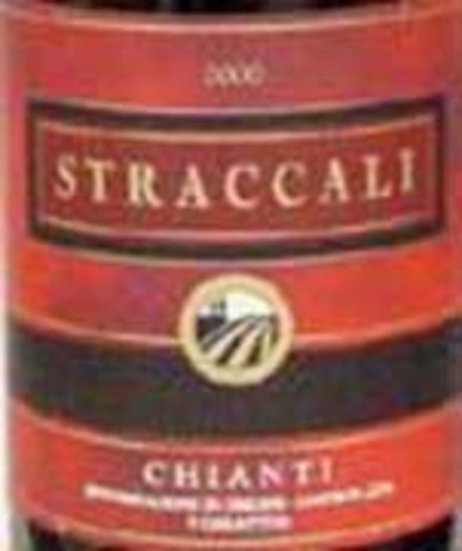 Straccali Chianti 2003 Front Label