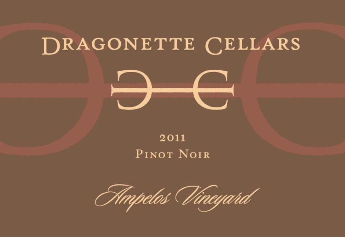 Dragonette Cellars Ampelos Vineyard Pinot Noir 2011 Front Label