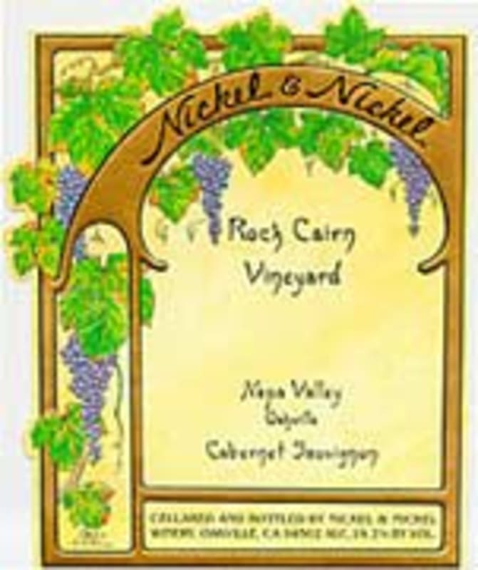 Nickel & Nickel Rock Cairn Vineyard Cabernet Sauvignon 2001 Front Label