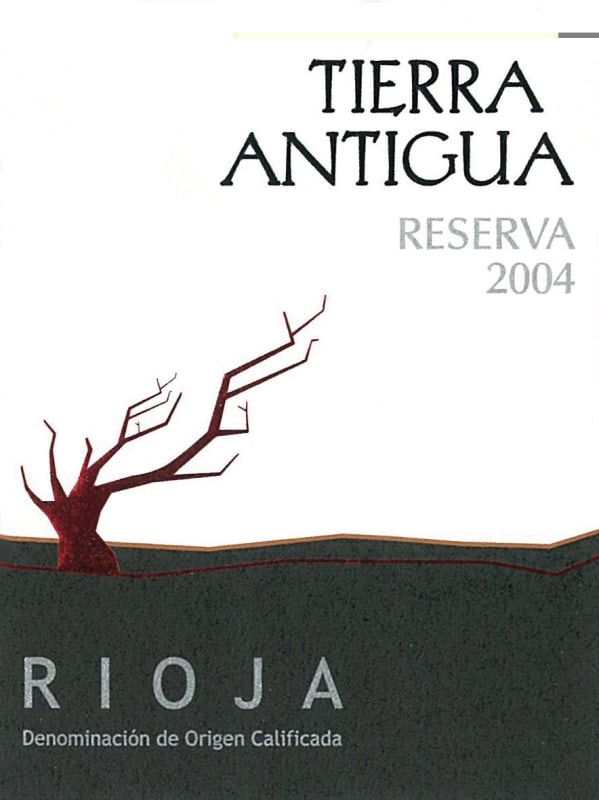 Bodegas Vinicola Real Tierra Antigua Reserva 2004 Front Label