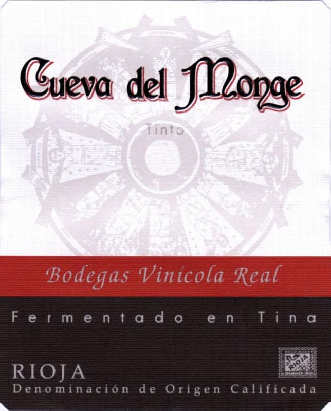 Bodegas Vinicola Real Cueva del Monge Tinto 2009 Front Label