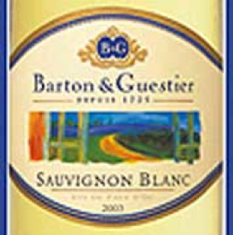 Barton & Guestier Sauvignon Blanc 2003 Front Label