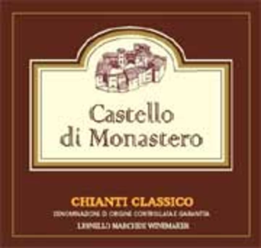 Castello di Monastero Chianti Classico 2001 Front Label