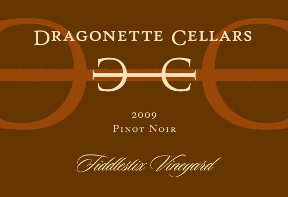 Dragonette Cellars Fiddlestix Vineyard Pinot Noir 2009 Front Label