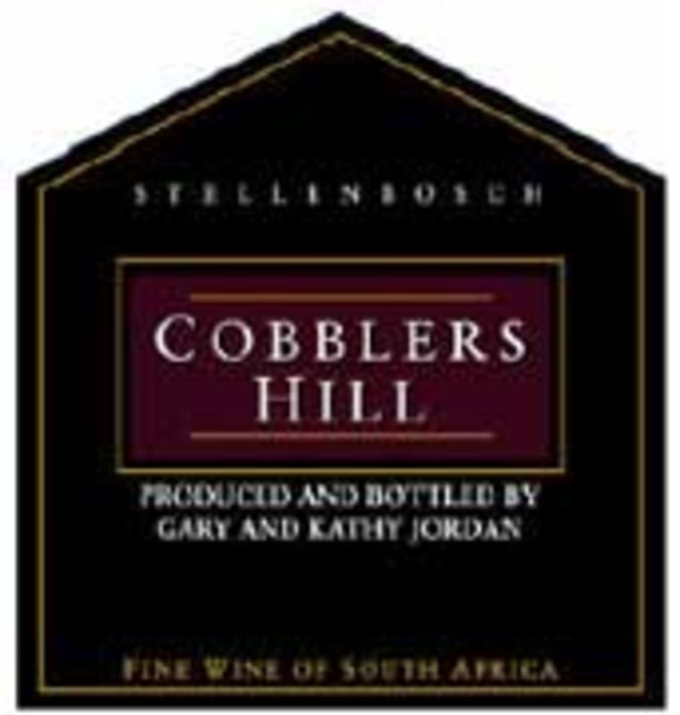 Cobblers Hill Stellenbosch Red 2001 Front Label