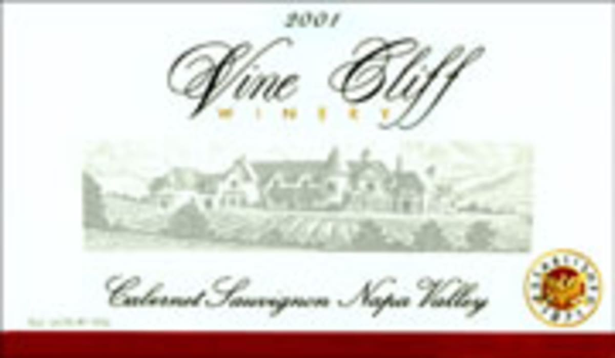Vine Cliff Napa Valley Cabernet Sauvignon 2001 Front Label
