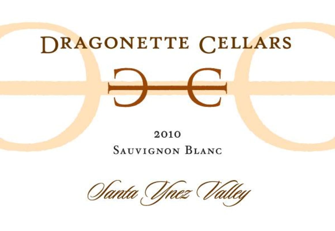 Dragonette Cellars Santa Ynez Valley Sauvignon Blanc 2010 Front Label