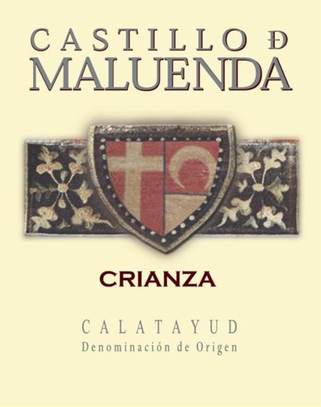 Castillo de Maluenda Crianza 2012 Front Label