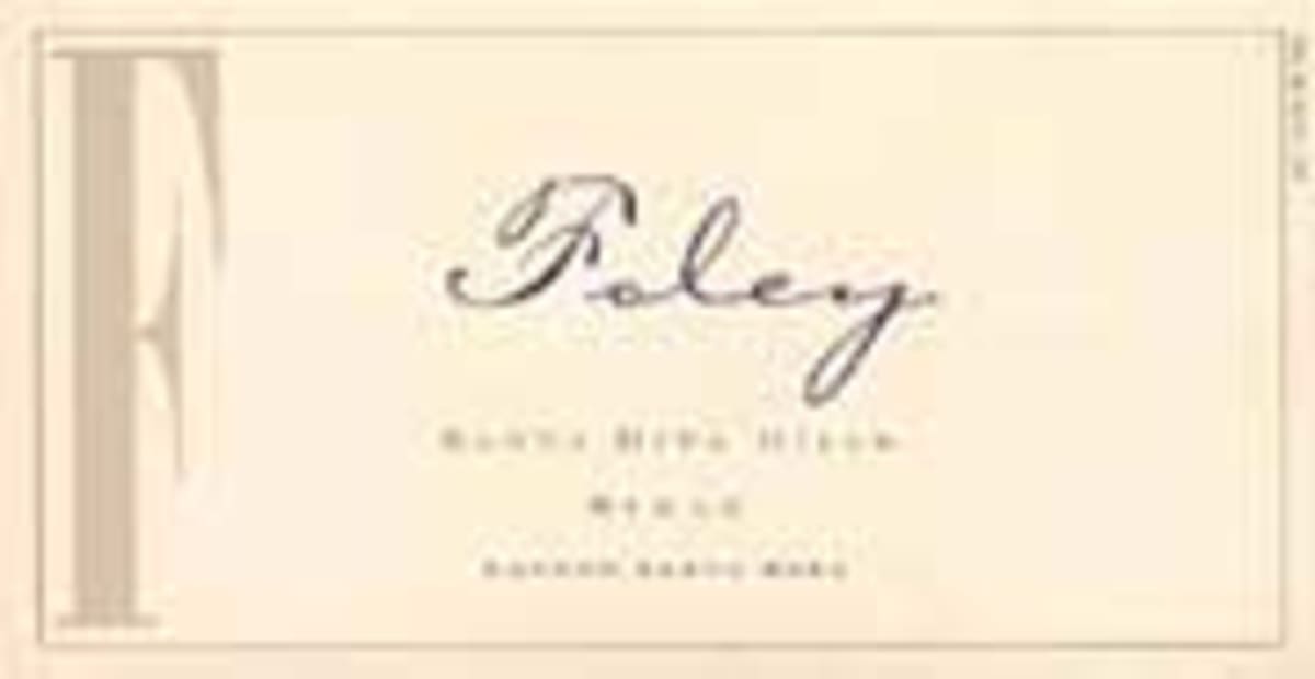 Foley Estate Winery Syrah 2002 Front Label