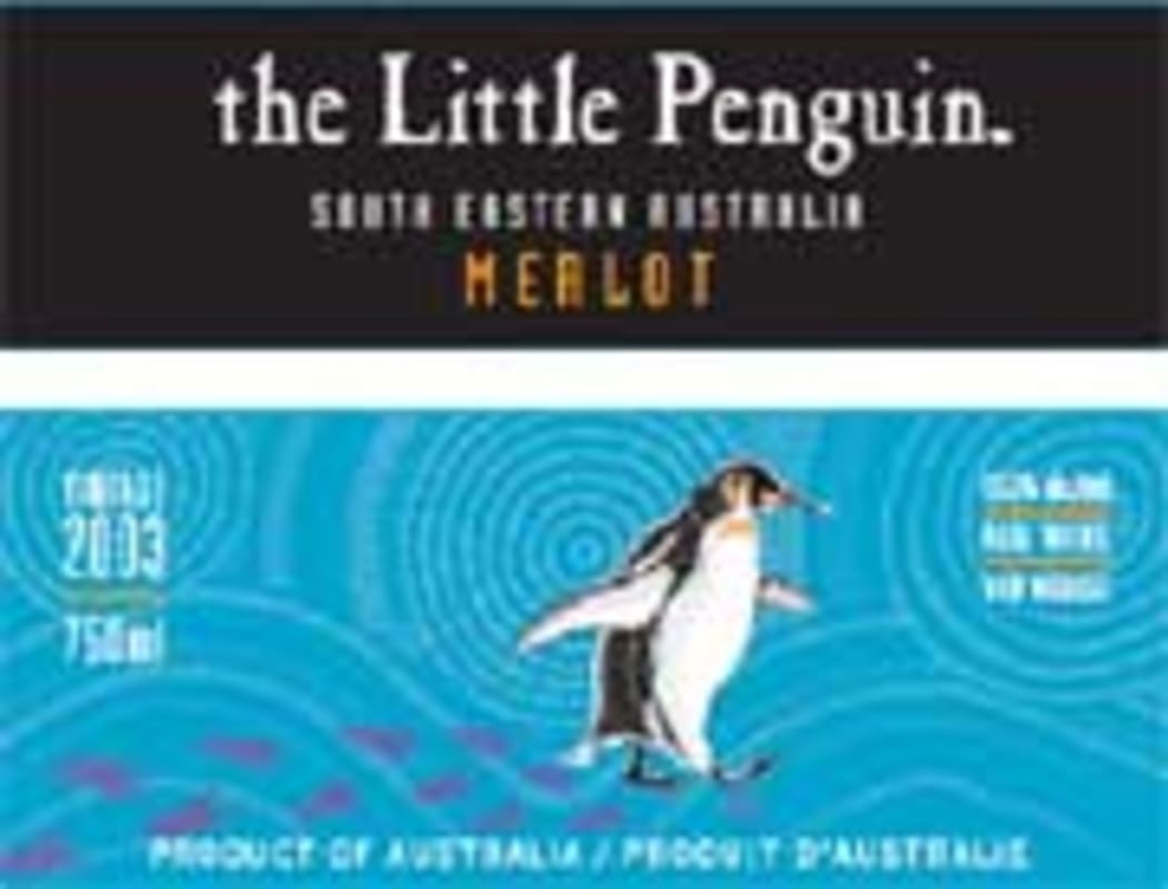 Little Penguin Merlot 2004 Front Label