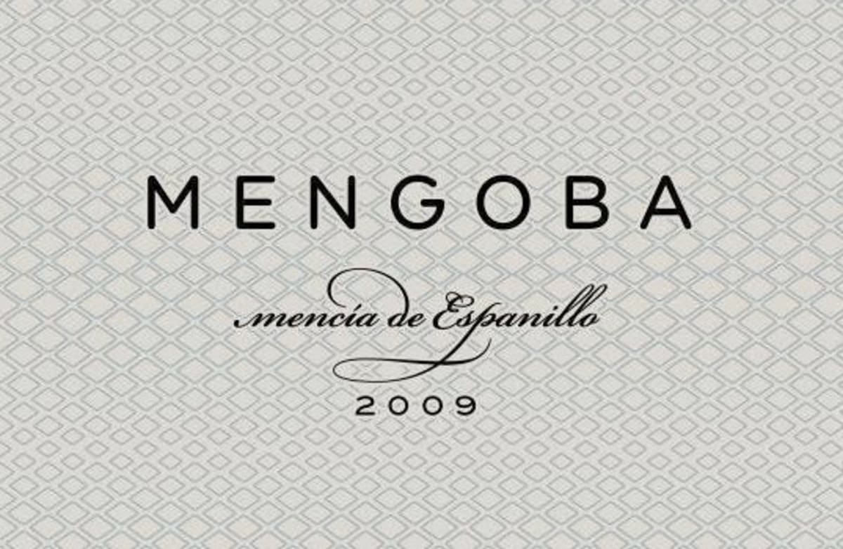 Mengoba Mencia de Espanillo 2009 Front Label