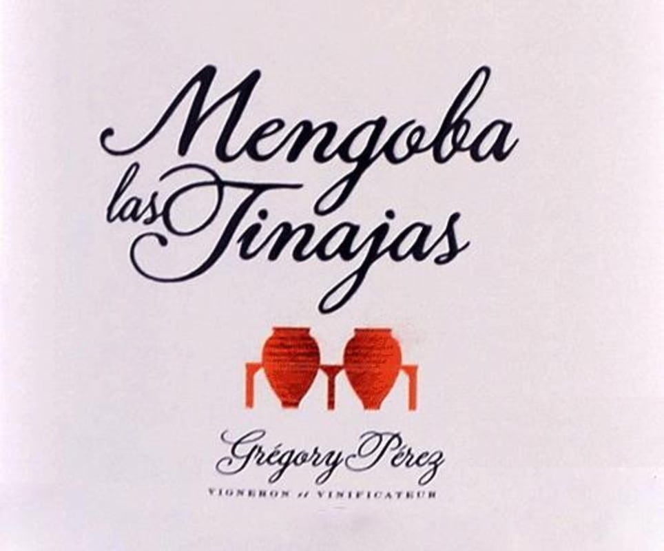 Mengoba Las Tinajas Godello 2014 Front Label