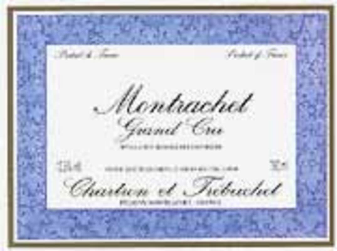 Chartron et Trebuchet Le Montrachet 1997 Front Label