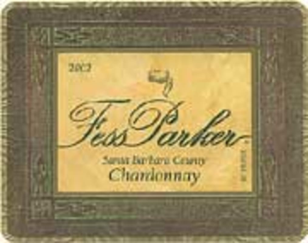 Fess Parker Selection Cuvee Chardonnay 2002 Front Label