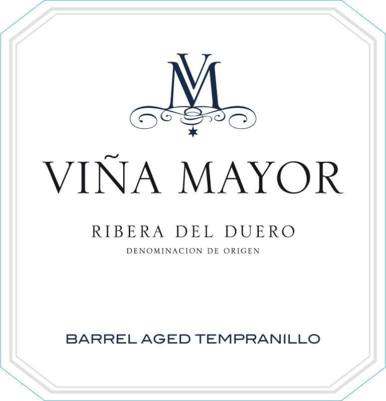 Vina Mayor Barrel Aged Tempranillo 2011 Front Label