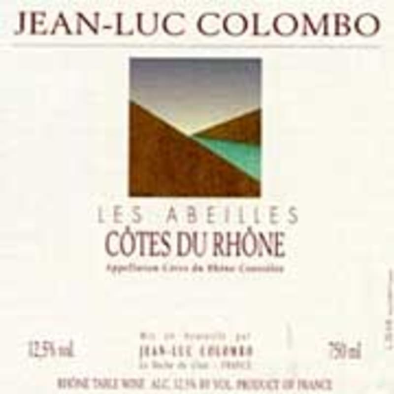 Jean-Luc Colombo Cotes du Rhone Les Abeilles Blanc 2000 Front Label
