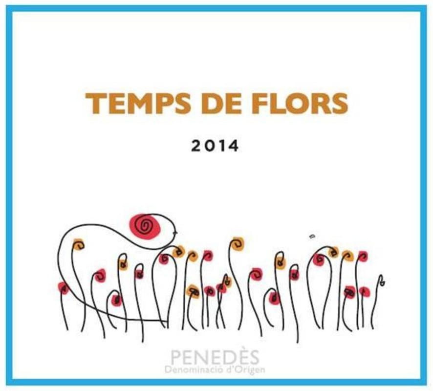 Sumarroca Temps de Flors 2014 Front Label