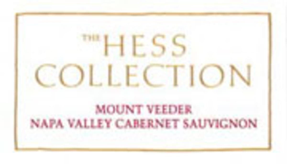 Hess Collection Cabernet Sauvignon 2001 Front Label