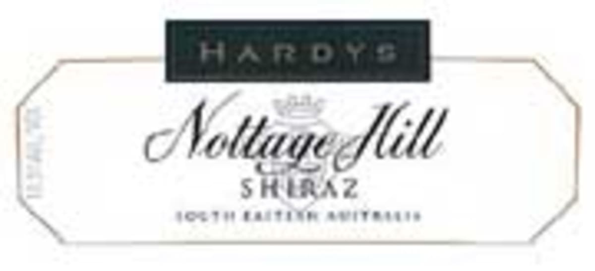 Hardys Nottage Hill Shiraz 2002 Front Label